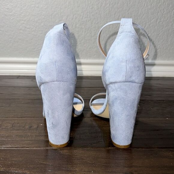 WOMENS LIGHT BLUE SHOE DAZZLE SANDAL SIZE 11 - Picture 6 of 10